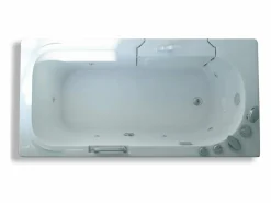 ELITESHOPPING Bañera de hidromasaje con puerta a la izquierda 153 x 76 cm – Oleander