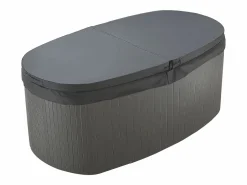 Sale Bañera de hidromasaje de 2 plazas con cubierta, 14 chorros, Ancho 210 x Prof. 110 x Alt. 74 cm, sistema BALBOA, SAMOA IV Bañera De Hidromasaje De Exterior