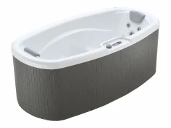 Sale Bañera de hidromasaje de 2 plazas con cubierta, 14 chorros, Ancho 210 x Prof. 110 x Alt. 74 cm, sistema BALBOA, SAMOA IV Bañera De Hidromasaje De Exterior