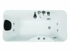 Shower & Design Bañera de hidromasaje GAVINO 1 plaza - Angulo derecho
