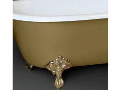 Online ROGIER & MOTHES Bañera de Hierro ASHFORD GOLD dorada 156 cm Dorado