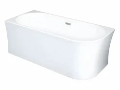 Discount Bañera de ángulo izquierdo - 201 L - 150 x 75 x 59 cm - - Acrílico - PONTICOLA Bañera Rinconera