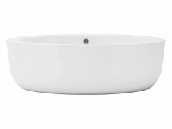 Outlet Bañera de pie ovalada blanca de 206 L, 185 x 91 x 58 cm, MARMATI Bañera Exenta