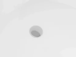 Sale Bañera esquinera ovalado negra en acrílico, 240L, 170 x 75 x 58 cm, ángulo izquierdo, ANIKA Bañera Rinconera
