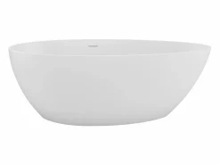 Sale Shower & Design Bañera exenta - 245 L - 160 x 82 x 58 cm - mate - Acrílico - APULIA Blanco