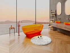 Best Bañera exenta - 292L - 160 x 72 x 56 cm - - Resina - SPAVO Bañera Exenta