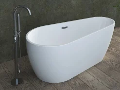 Online Bañera exenta asimétrica - 240 L - 160 x 80 x 59 cm - - Acrílico - LEPINE Bañera Exenta
