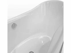 ELITESHOPPING Bañera exenta blanca 172 X 72 cm + Grifo columna - Joy
