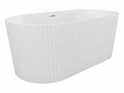Clearance Bañera exenta de acrílico - mate - 230L - 170 x 75 x 58 cm - ALIENA Bañera Exenta