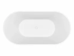 Clearance Bañera exenta de acrílico - mate - 230L - 170 x 75 x 58 cm - ALIENA Bañera Exenta