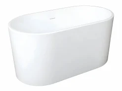 Shower & Design Bañera exenta ovalada - 180 L - 130 x 71 x 58 cm - - Acrílico - APOGON