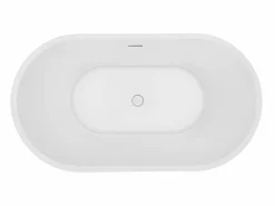 Shower & Design Bañera exenta ovalada - 180 L - 130 x 71 x 58 cm - - Acrílico - APOGON