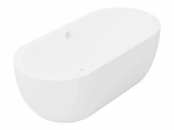 Sale Bañera exenta ovalada blanca de 234 L, 173 x 78 x 57 cm, NEPTUNA Bañera Exenta