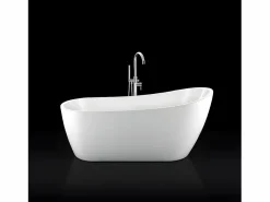 New STANO Bañera exenta SUTTON 152 cm Blanco