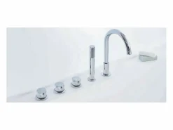 Hot SANYCCES Bañera exenta TRENTO MURO | 175 cm - Sin griferia Blanco