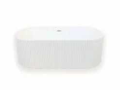 Online ELITESHOPPING Bañera independiente 168 x 74 cm blanca – Hope Blanco
