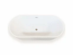 Online ELITESHOPPING Bañera independiente 168 x 74 cm blanca – Hope Blanco