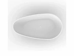 STANO Bañera moderna Solid Surface HELSINKI exenta 150 cm