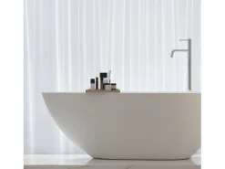 Online STANO Bañera moderna Solid Surface HELSINKI exenta 170 cm Blanco