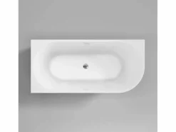 Outlet Rea Bañera Bellanto White 160Cm Left Blanco