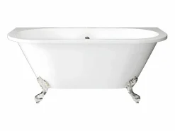 Shower & Design Bañera retro exenta con patas - 154 L - 150 x 74 x 61 cm - Acrílico - SPARUS