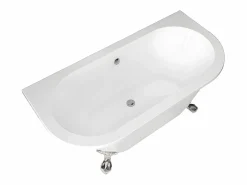 Shower & Design Bañera retro exenta con patas - 154 L - 150 x 74 x 61 cm - Acrílico - SPARUS