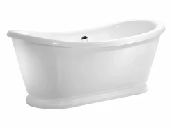 Hot ROGIER & MOTHES Bañera retro PITTSBURGH con desagüe y sifón incluido 177 cm Blanco