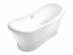 Hot ROGIER & MOTHES Bañera retro PITTSBURGH con desagüe y sifón incluido 177 cm Blanco