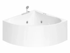 Shower & Design Bañera rinconera de 263 l 135 x 135 x Altura 57cm AGYNESS