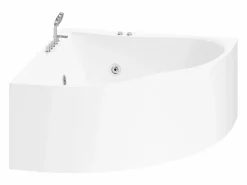 Shower & Design Bañera rinconera de 263 l 135 x 135 x Altura 57cm AGYNESS