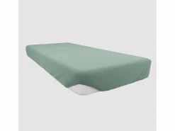 Clearance Soleil d'ocre Bajera ajustable de algodón 90x190 cm JERSEY agua Verde