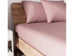 Discount Soleil d'ocre Bajera ajustable de algodón 90x190 cm JERSEY viejo Rosa