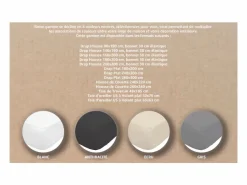 Best Soleil d'ocre Bajera ajustable de algodón 90x190 cm PERCALE Gris
