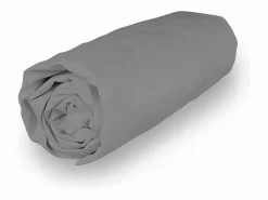 Best Soleil d'ocre Bajera ajustable de algodón 90x190 cm PERCALE Gris