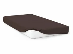 Outlet Soleil d'ocre Bajera ajustable de algodón 57 hilos 90x190 cm UNI castaño Marru00f3n