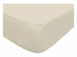 Soleil d'ocre Bajera ajustable de algodón 160x200 cm PERCALE crudo