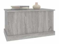 Hot Baúl almacenaje madera contrachapada sonoma 70x40x38 cm Baúl Y Arcón