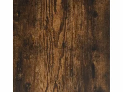 vidaxl Baúl almacenaje madera contrachapada roble ahumado 84x42x46 cm