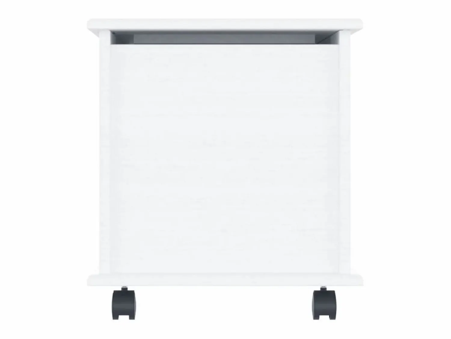Hot Baúl almacenaje ruedas ALTA madera maciza 73x39,5x44 cm ES313110 Blanco
