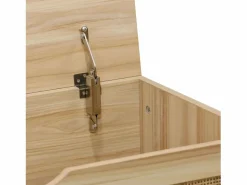Sale Baúl Auxiliar Bong Pino 80x40x40 cm Marru00f3n