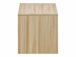 Sale Baúl Auxiliar Bong Pino 80x40x40 cm Marru00f3n