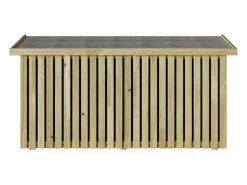 Online Baúl de Almacenamiento 119x44x58,5 cm Madera de Pino Tratado Armario De Jardín
