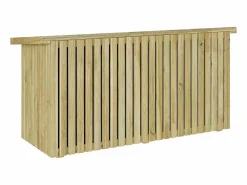 Online Baúl de Almacenamiento 119x44x58,5 cm Madera de Pino Tratado Armario De Jardín