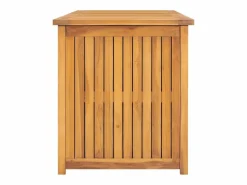 vidaxl Baúl de jardín madera maciza de teca 175x50x55 cm
