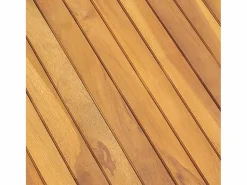 vidaxl Baúl de jardín madera maciza de teca 175x50x55 cm