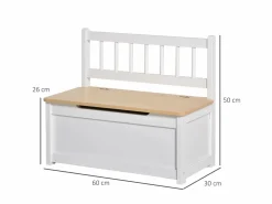 Hot Baúl de juguetes para niños 60x30x50 cm Baúl Y Arcón|Accesorios De Almacenaje