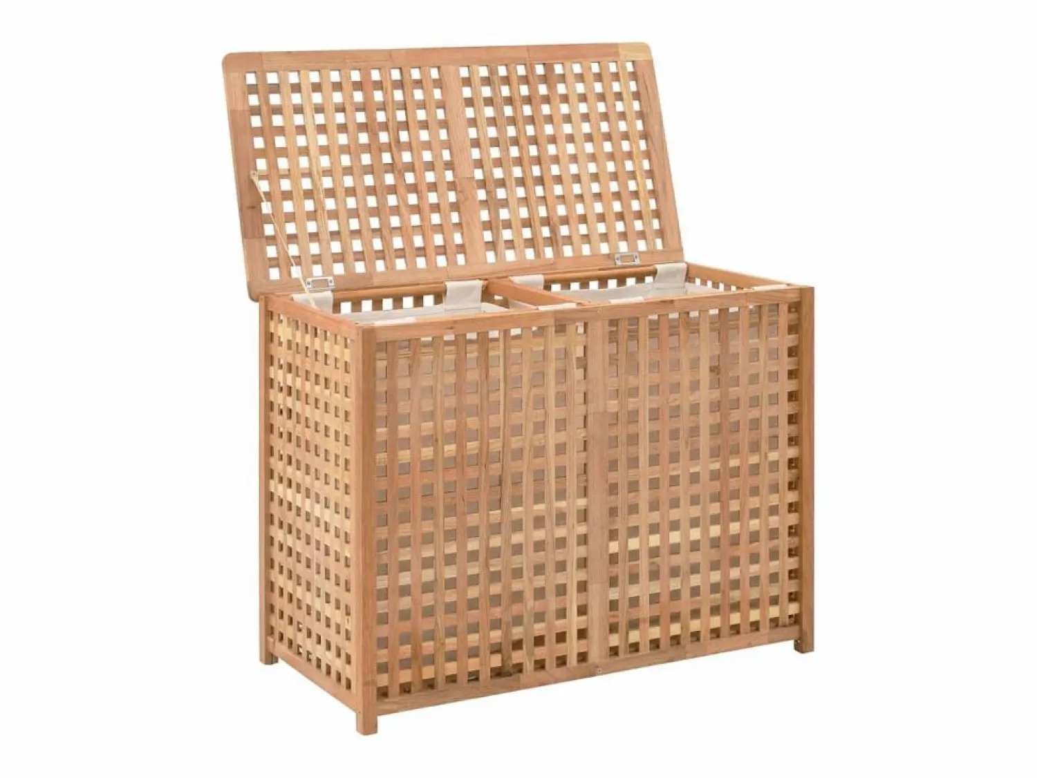 Hot Baúl de ropa 87,5x46x67 cm Madera maciza de nogal Marru00f3n