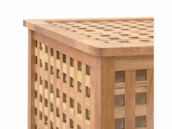 Hot Baúl de ropa 87,5x46x67 cm Madera maciza de nogal Marru00f3n