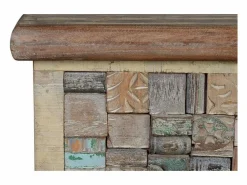 Baúl mix madera mango y reciclada acabado Baúl Y Arcón|Accesorios De Almacenaje