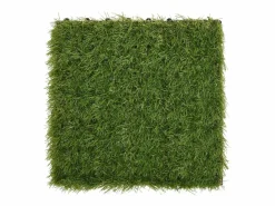 Clearance Baldosas de césped artificial 11 uds 30x30 cm ES908123 Césped Artificial